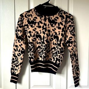 Animal Jacquard Sweater